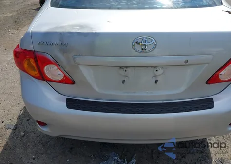 2009 Toyota Corolla Le из США, поврежденный, VIN 2T1BU40E69C018604